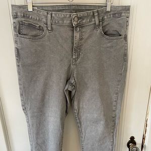 GAP Universal Jegging Midrise Raw Hem 34R/18